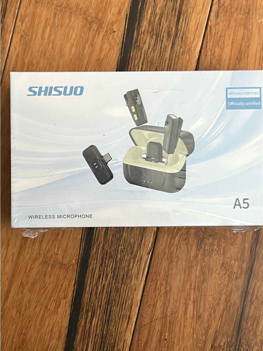 Dual Microphones with Charging Case - Black Live-streaming